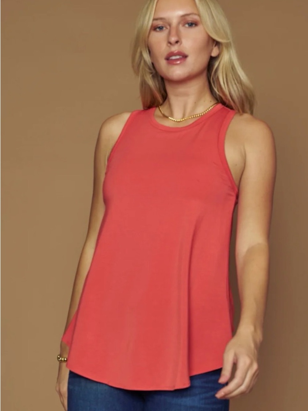 Women’s SheBird Freedom Racerback Bra Tank Built in Support 9 XXXL Bump Friendly